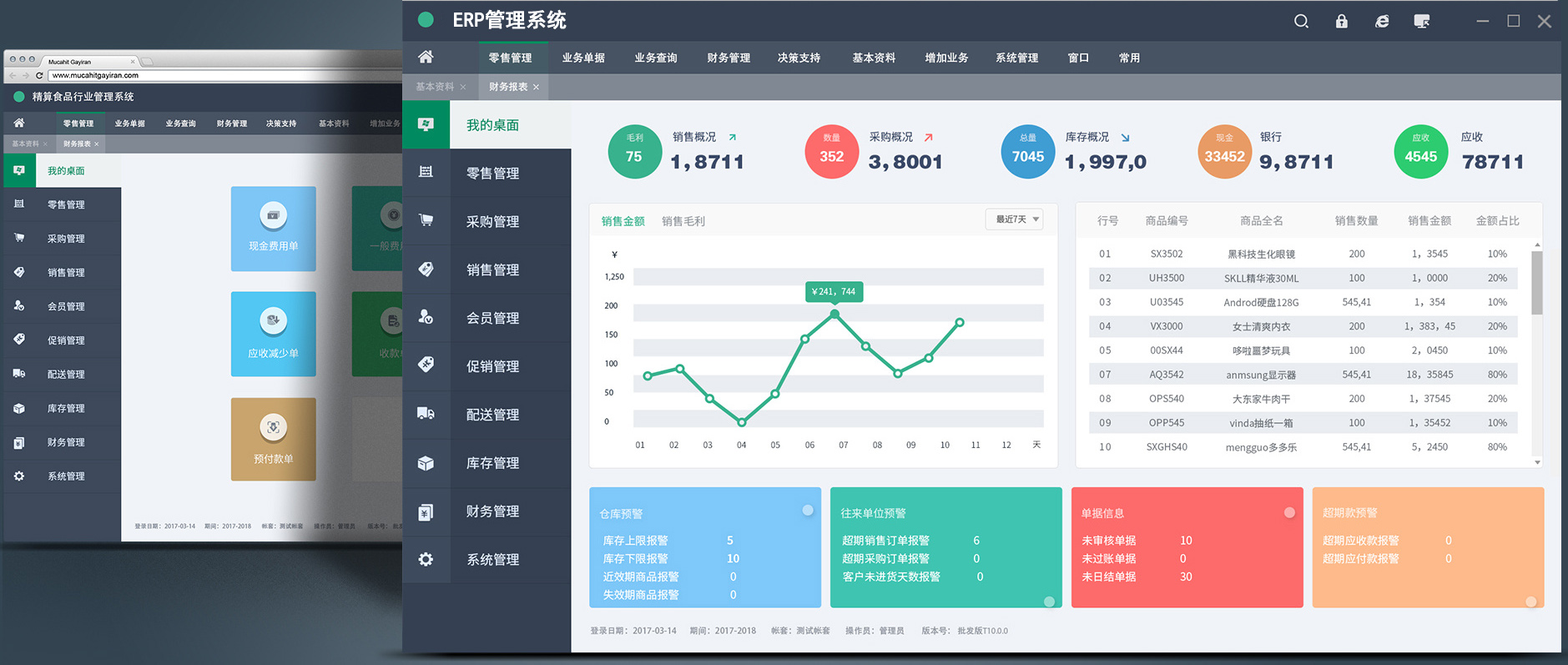 ERP管理系統